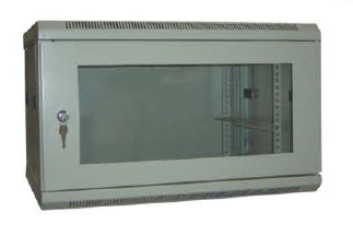 4U Server Rack  W/Fan 450 x 600mm 19" (Black/Grey)