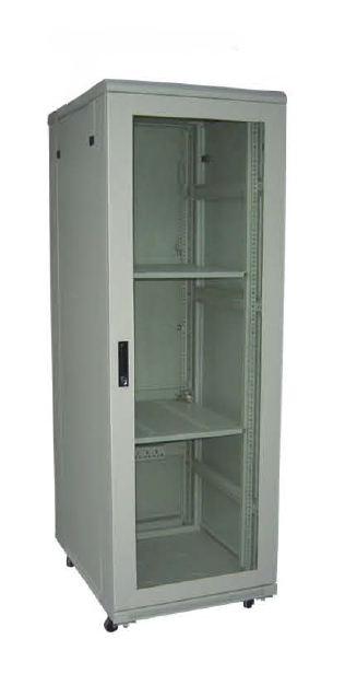 25U Server Rack width x depth 600x800mm  Ivory/Grey