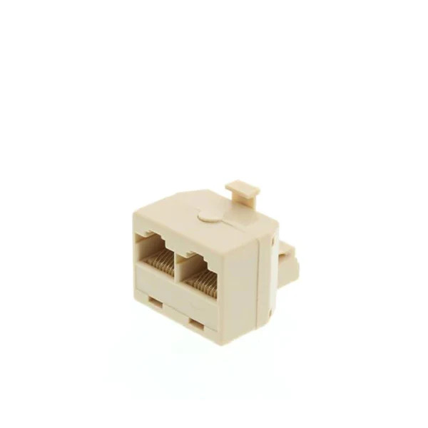 RJ45 Male To 2 RJ45 Female Splitter Socket In Type