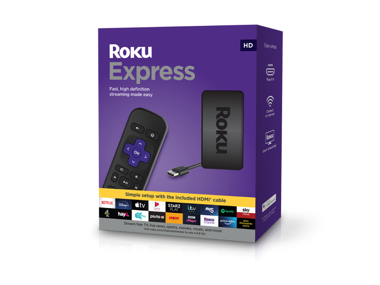 Roku Express  Streaming Device 512MB RAM Full HD (No HDR)