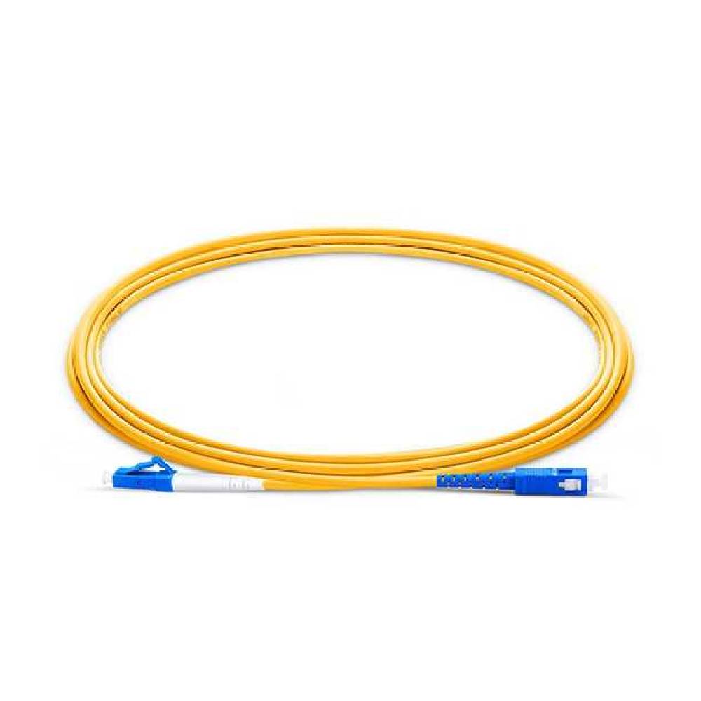 Fiber SC/UPC To LC/UPC Simplex Optic Patch Cord - 3M