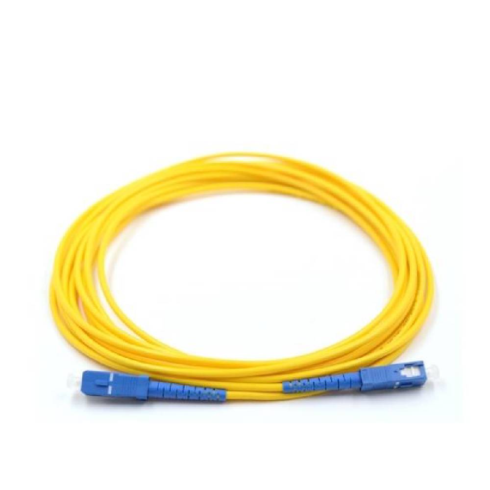 Fiber SC/UPC To SC/UPC Simplex Optic Patch Cord - 10M