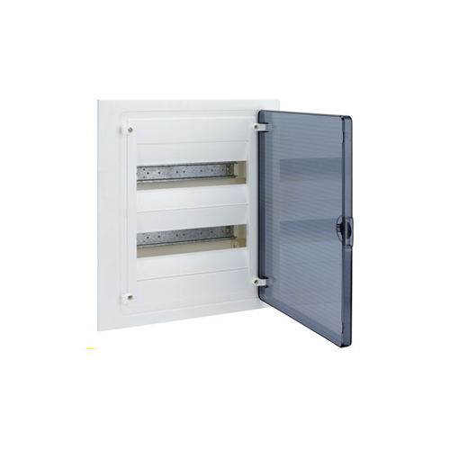 HAGER Flush Mounting MCB Box 24M Transparent