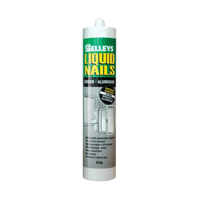 Selleys Liquid Nails Mirror & Aluminum 310g
