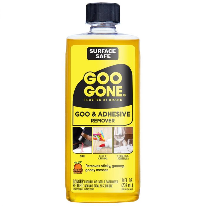 GOO GONE Liquid Adhesive Remover 2 Oz