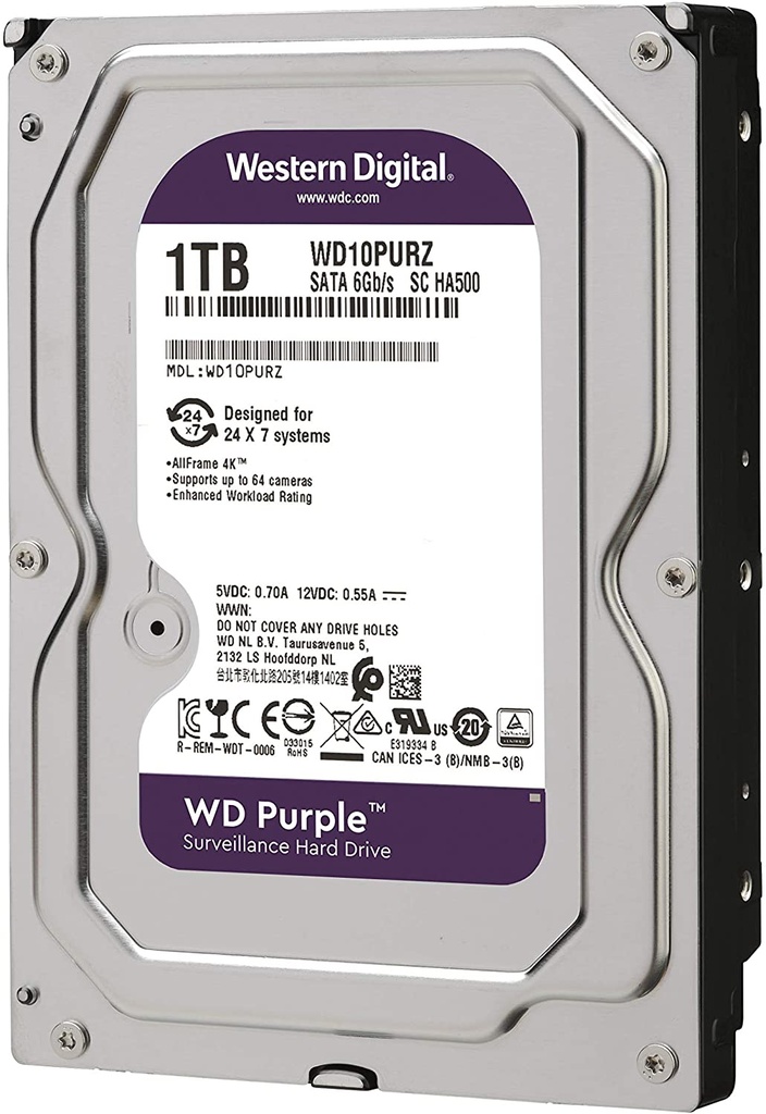 WD BLUE 1TB 3.5" SATA Internal Hard Disk
