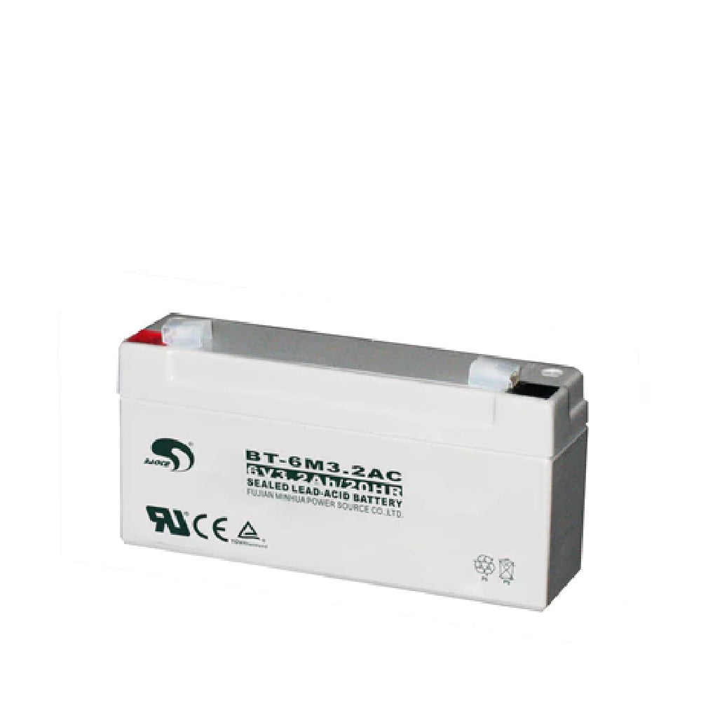 Sealed Lead Acid Battery 6V 3.2Ah / 20HR
