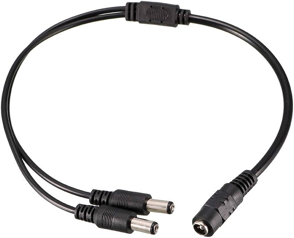 DC Splitter (1 Male [Plug] to 2 Female [Jacks])