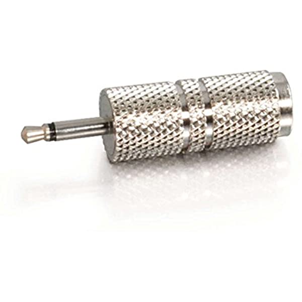 2.5 Mono Male To 3.5 Mono Female Short Metal Connector