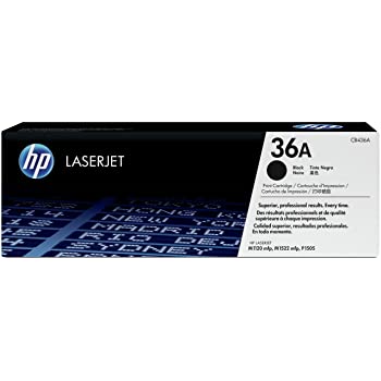 HP 36A Black LaserJet Toner Cartridge