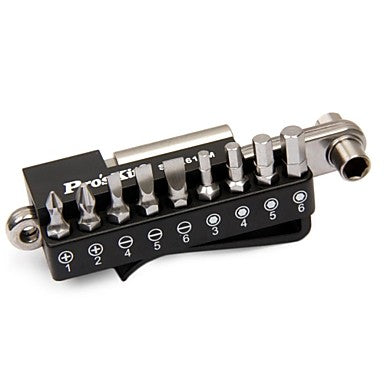 10 In 1 Stainless Ratchet Bit Set