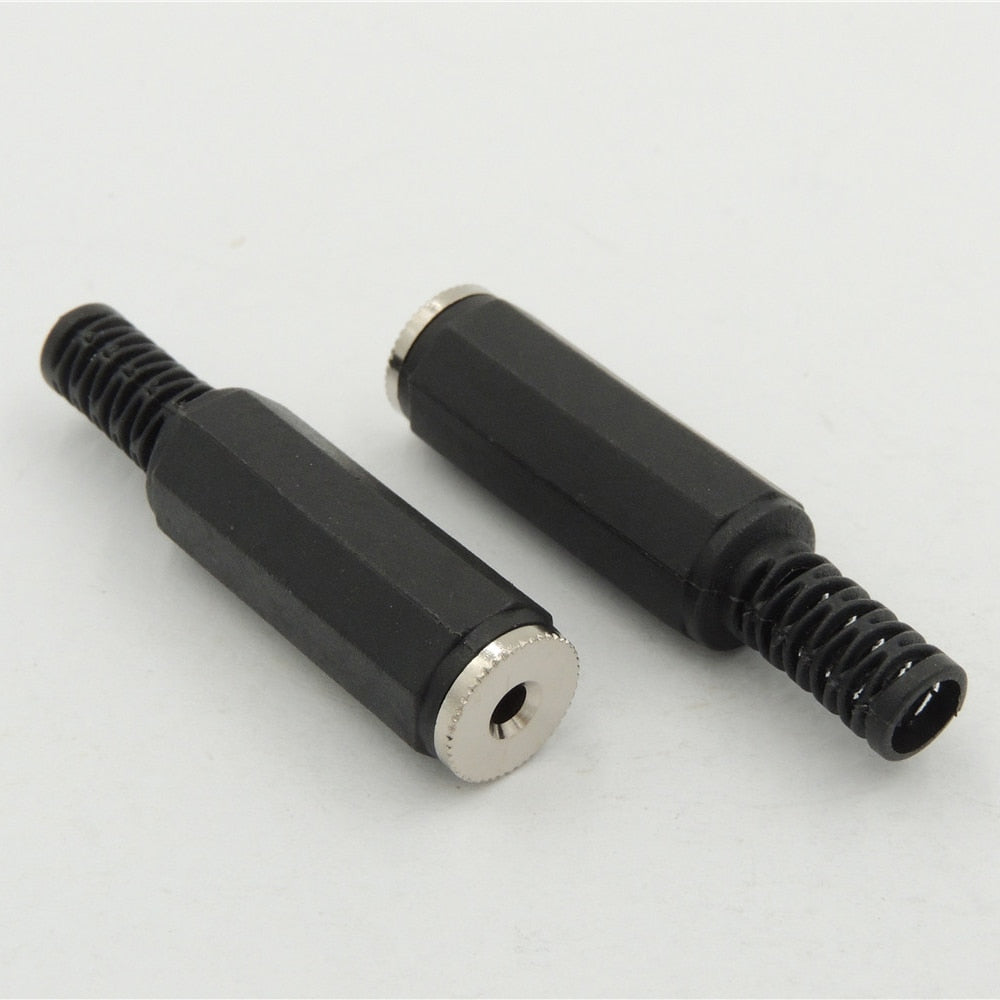 2.5 Stereo Female Soldering Metal Jack