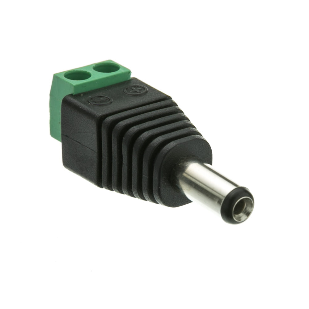 DC jack female 2.5mm with screw terminal