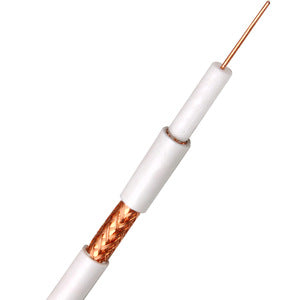 LS RG6 Cable Roll (Without Jelly) 100M [White]