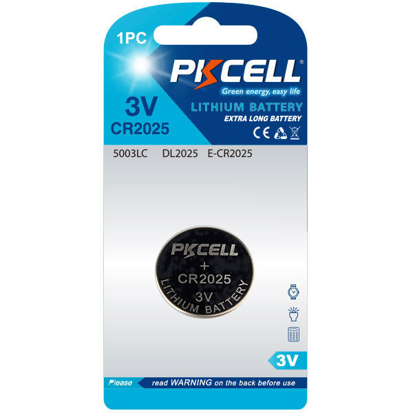 3V Lithium Battery CR2025