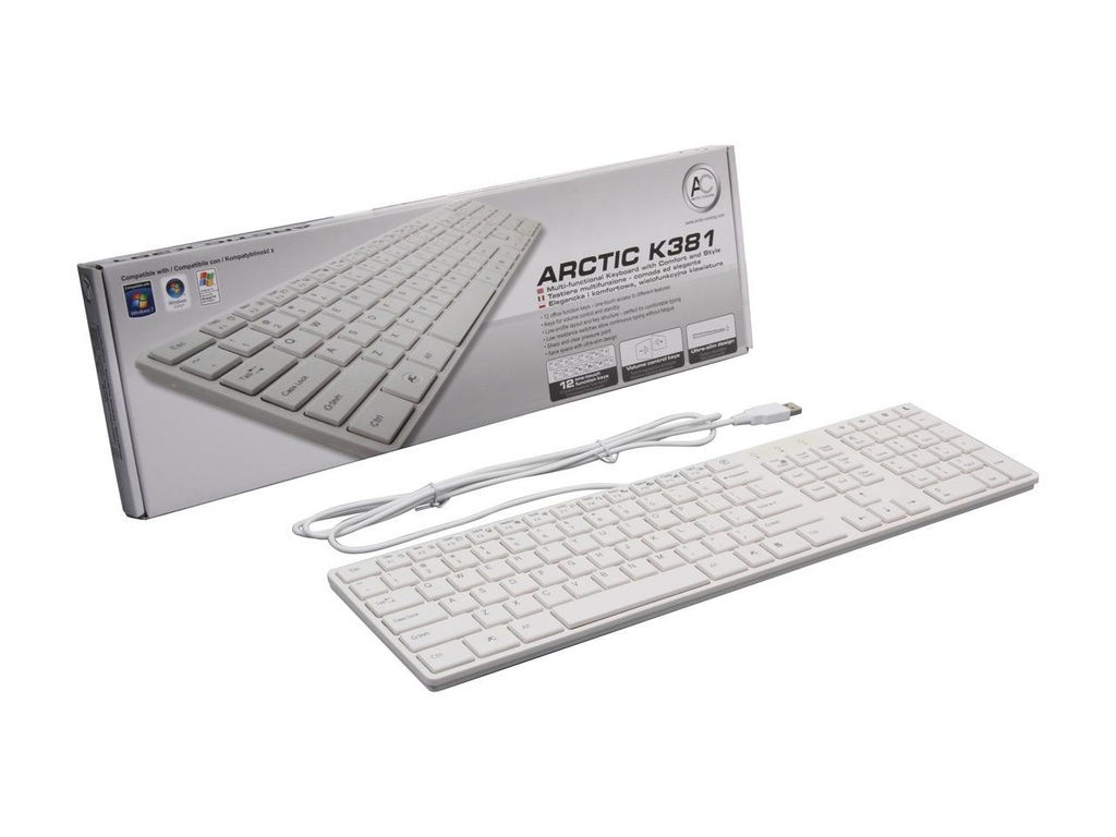 ARCTIC K381 Multimedia Keyboard