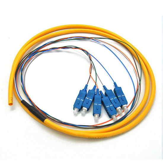 12C 0.9MM Fan Out Pigtail(1.5m) 9/125um- WT-3111A