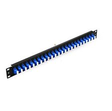 1 x 16 19" PLC Splitter Panel