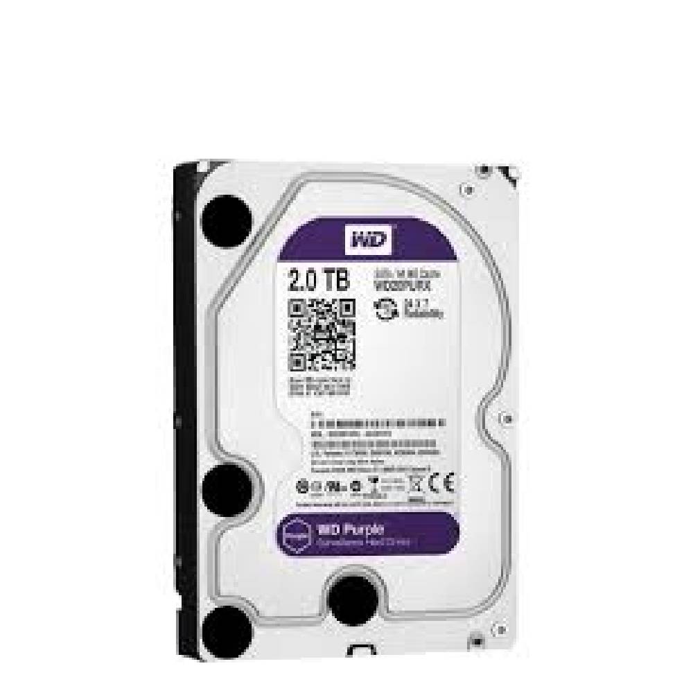 WD Purple Surveillance HDD 3.5" SATA  2TB 64MB