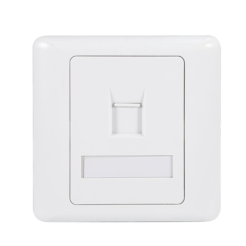 Single RJ45 Faceplate