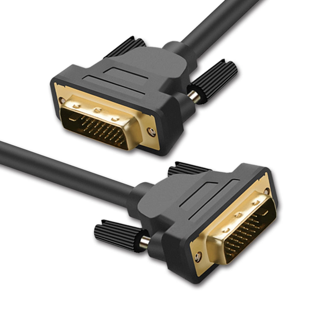 DVI (24+1) Male to Male Cable 1M