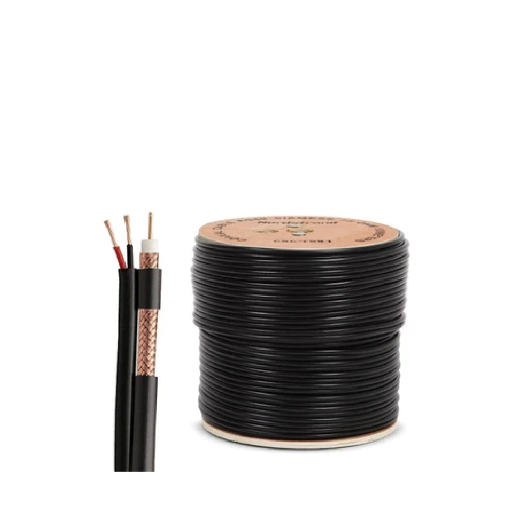 RG59 200M Card reel ( with BNC and DC ) Roll