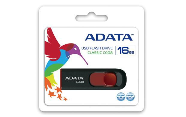  ADATA C008 - 16GB USB 2.0 Pen Drive