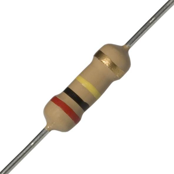 Carbon Film Resistor 200k Ohms 1/4W