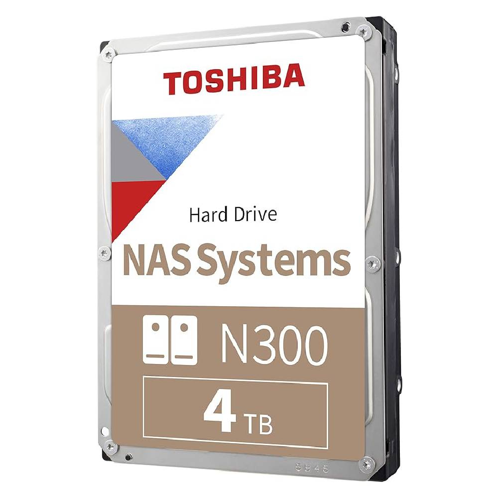 Toshiba HDD 3.5" SATA NAS N300 4TB 7200RPM 256MB