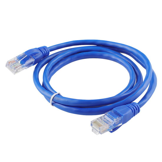 Cat5 Patch Cord - Blue 1m