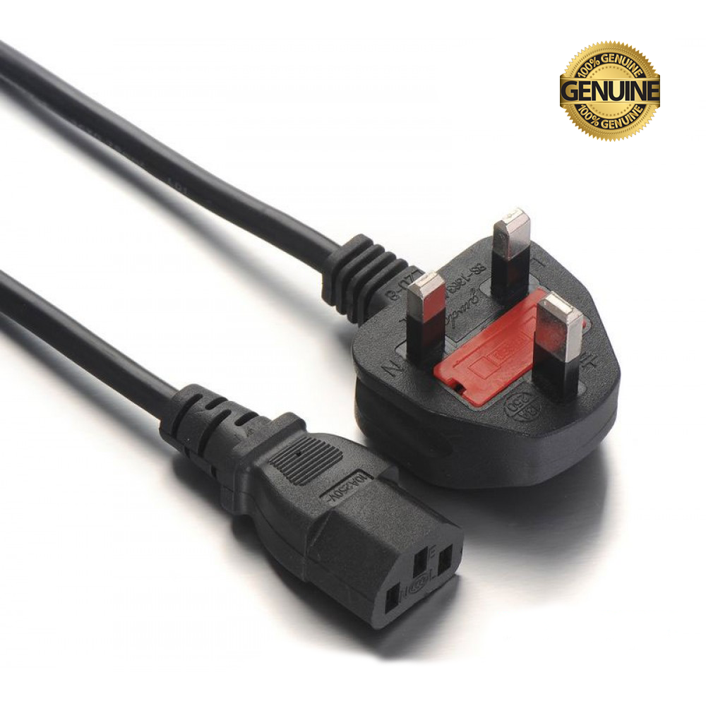 Computer Fused Power Cable - UK 1.8m
