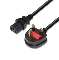 Computer Fused Power Cable - UK 1.8m