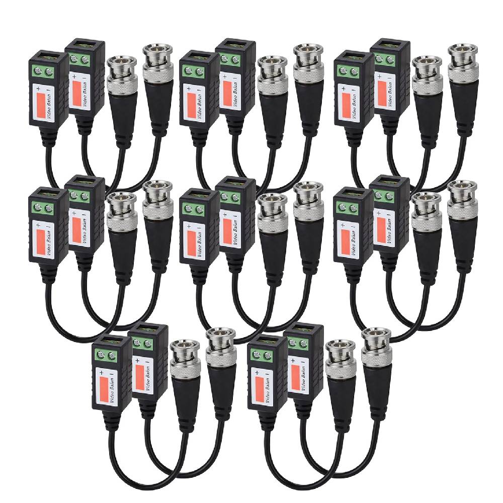 CCTV Cat5 Balun Connector pair
