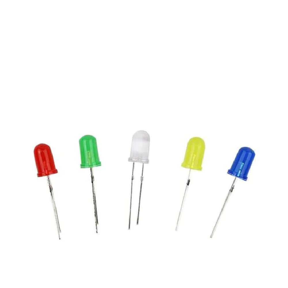 Blinking LED 5mm Blue (White Coat)