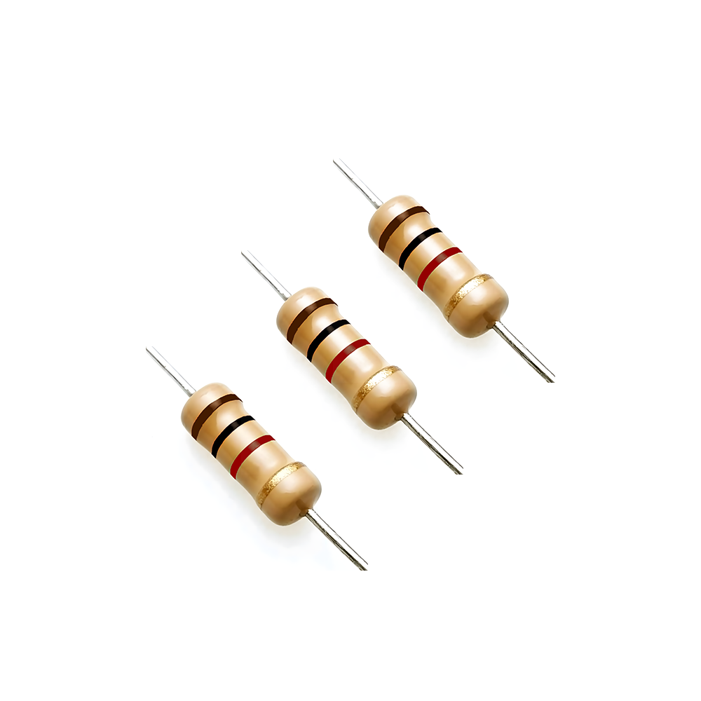 Carbon film Resistor 1k Ohms 1/4W