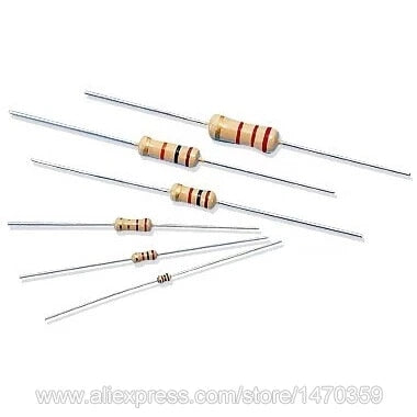 Carbon film Resistor 820 Ohms 1/4W