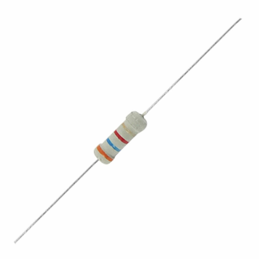 Carbon Film Resistor 470k Ohms 1W