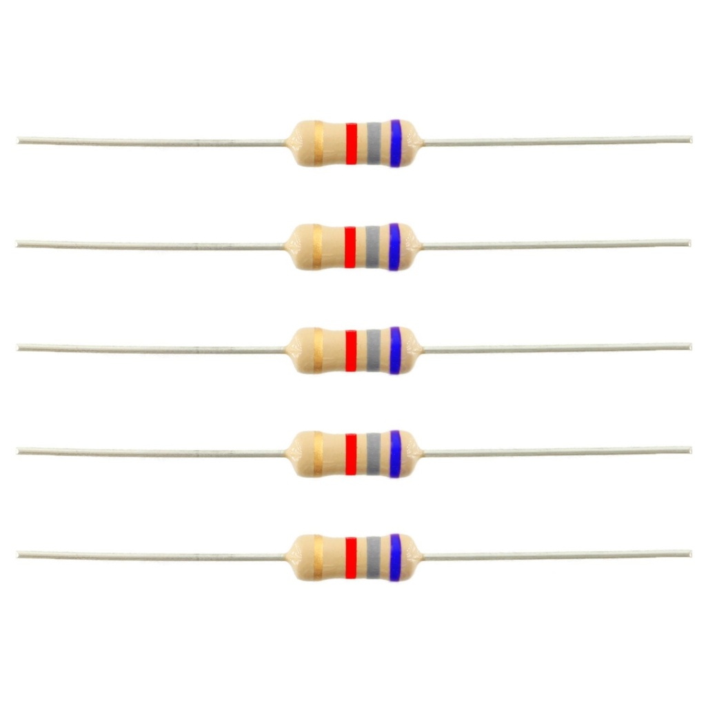Carbon Film Resistor 6.8k Ohms 1W