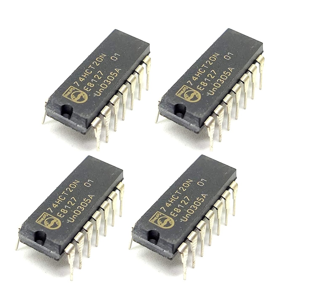 74HC20N 7420 IC Dual 4 Inpt NAND Gate