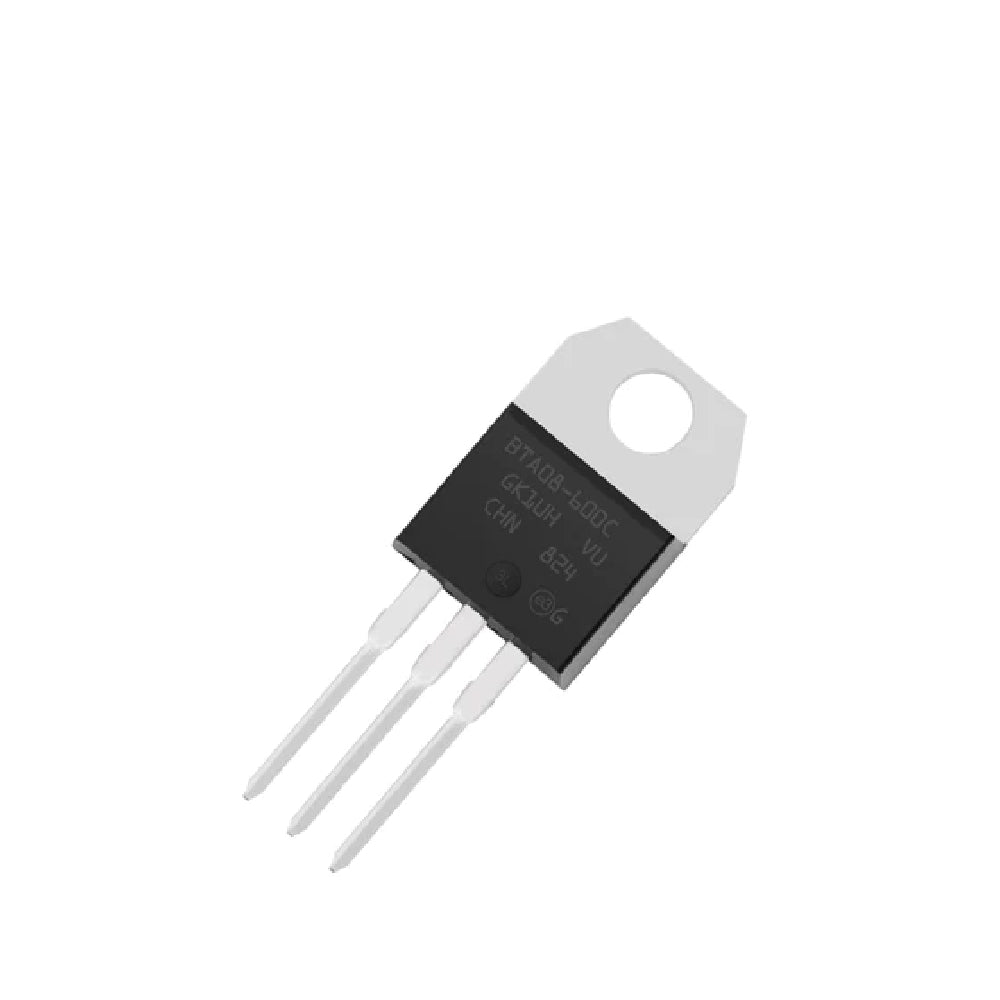 BTA08  8A 600C  TO-220 Triac