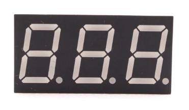 7 Segment Display 3 digit  13 x 22mm