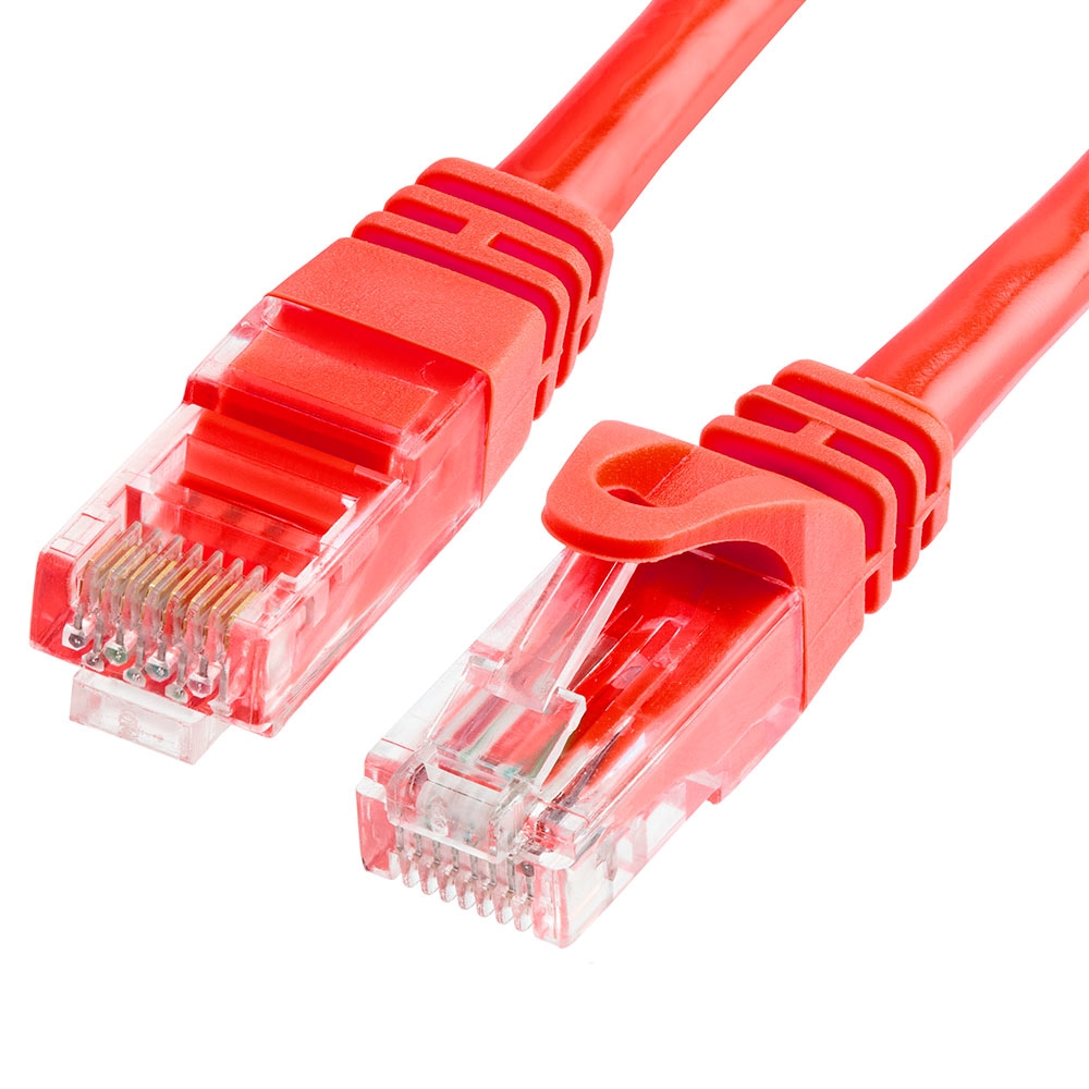 Cat6 Patch Cord - Red 0.5m