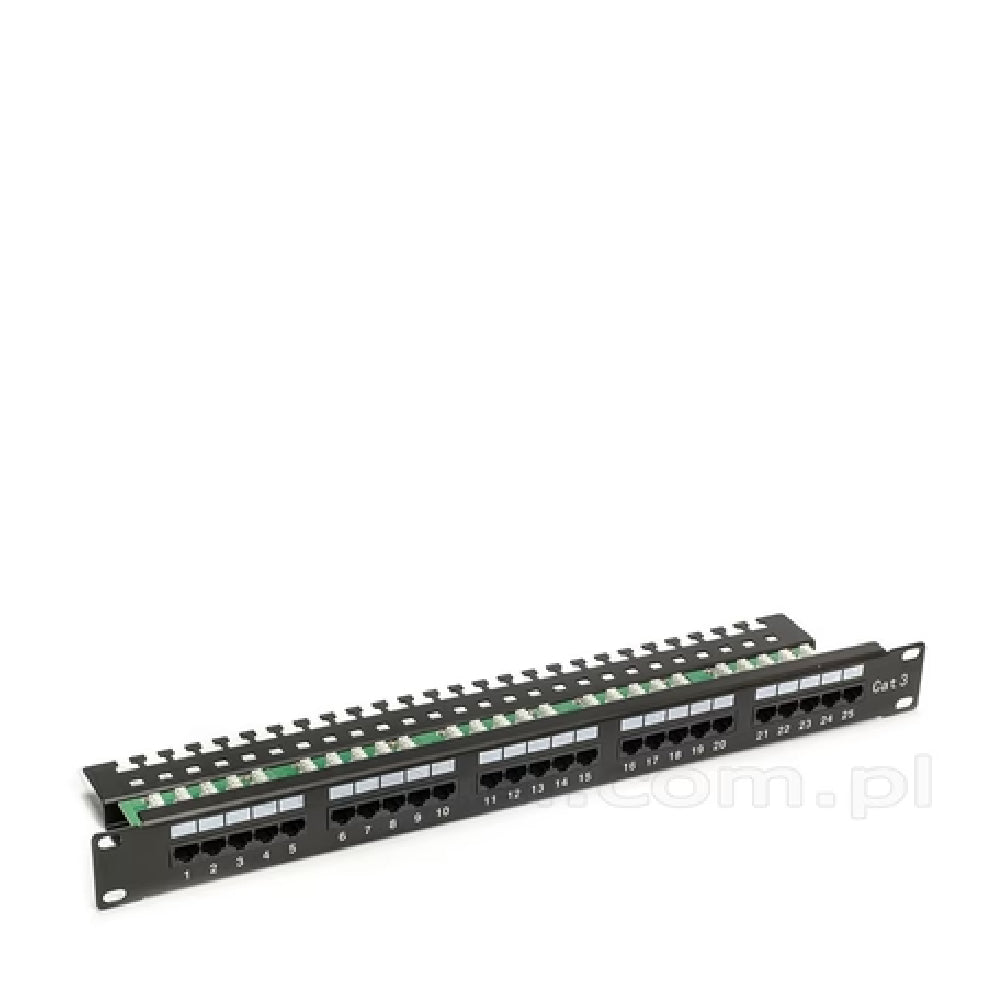 25 Port Cat3 Patch Panel