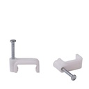 Cable clips 12mm (100pcs/Pack)