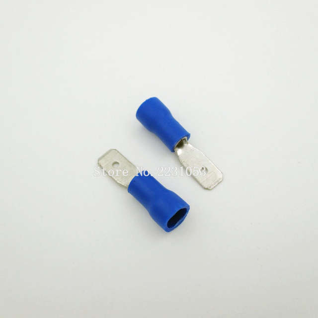 MDD 2-187(5) - Male Lug Terminal - Blue