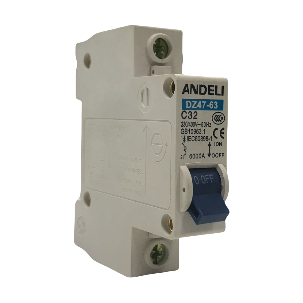 Miniature Circuit Breaker ADB3-63 1P 32A  MCB