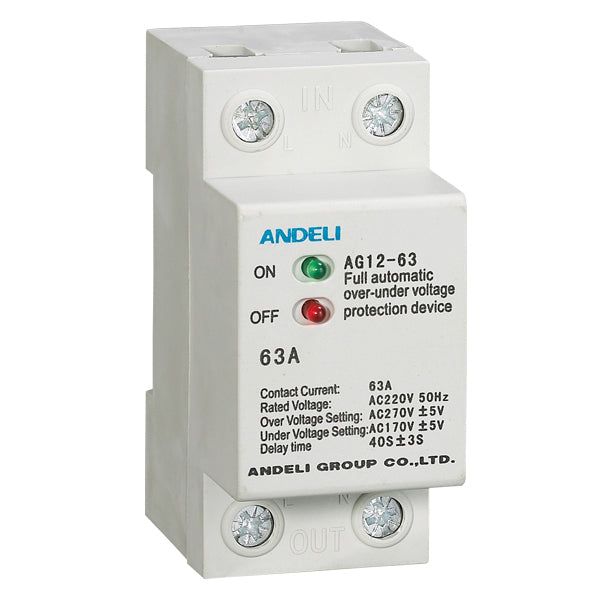 Over Under Voltage Protection Device - AG12-63