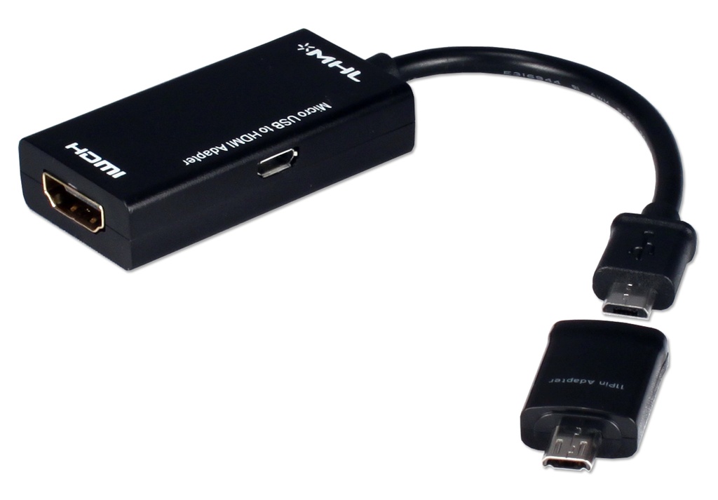 Micro USB 5 Pin to HDMI Adpater (MHL 3.0)