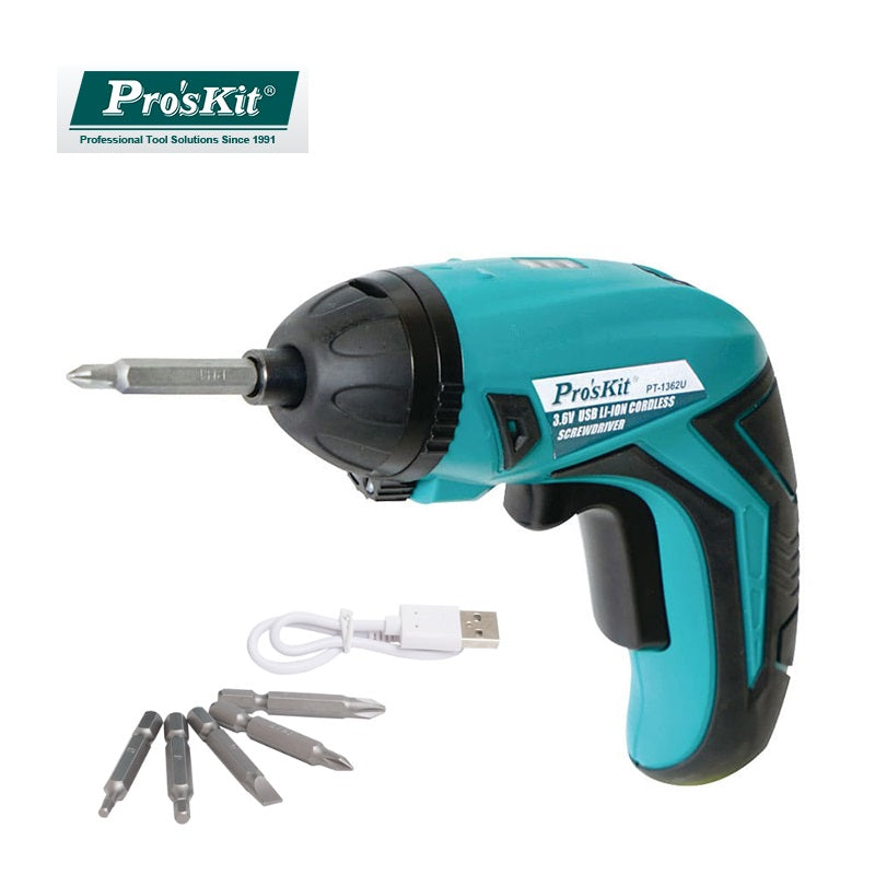 USB Li-ion Cordless Screwdriver 3.6V
