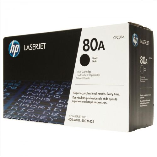 HP 80A Black LaserJet Toner Cartridge